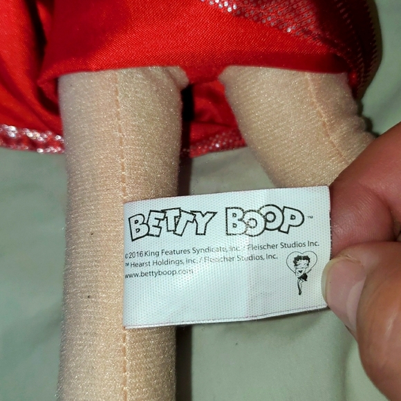 Betty Boop Plush Doll red dress - Picture 9 of 10